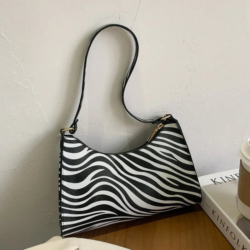 Dakota | Timeless Leopard Print Underarm Handbag