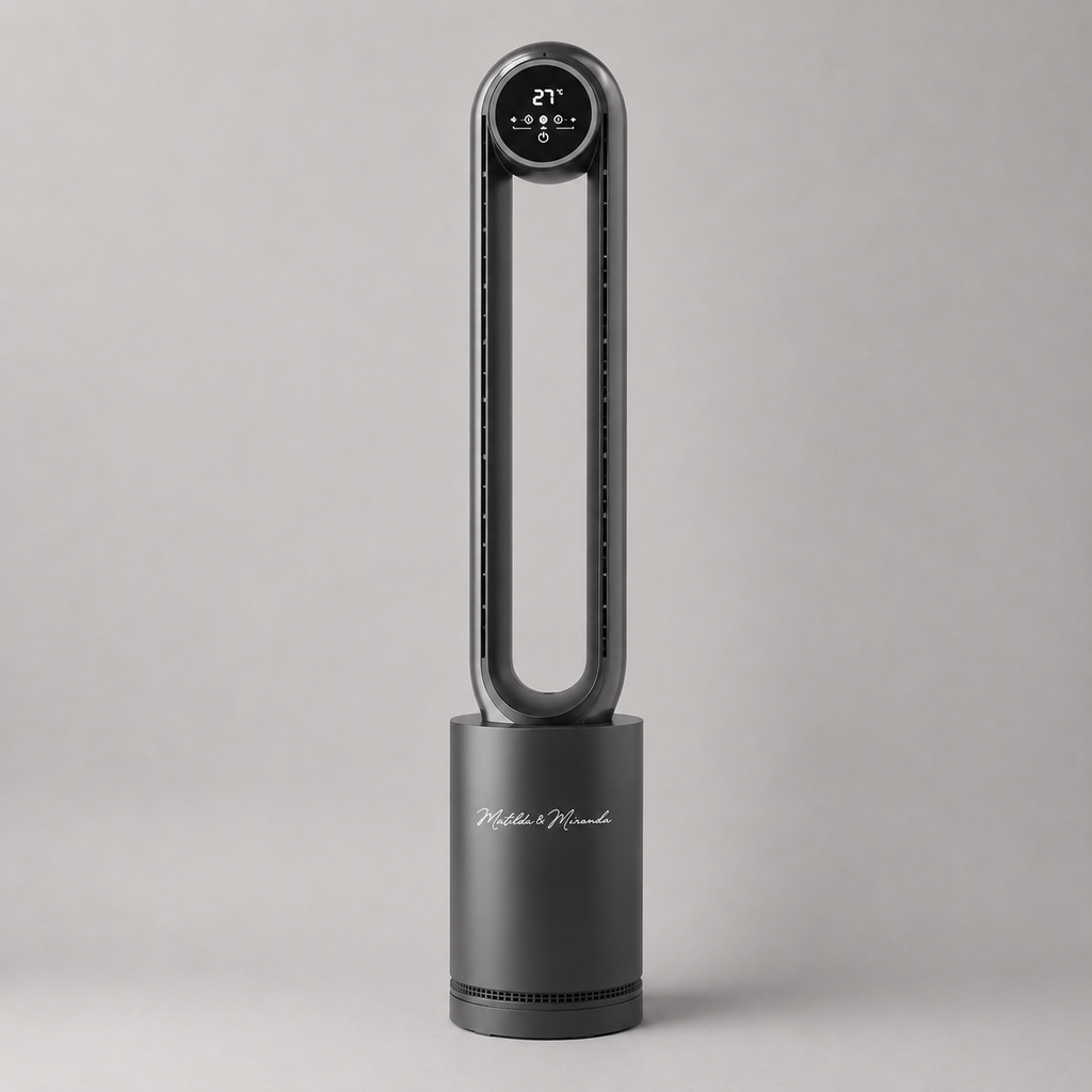 Portable Bladeless Water-Cooled Air Cooler- SPACE GRAY