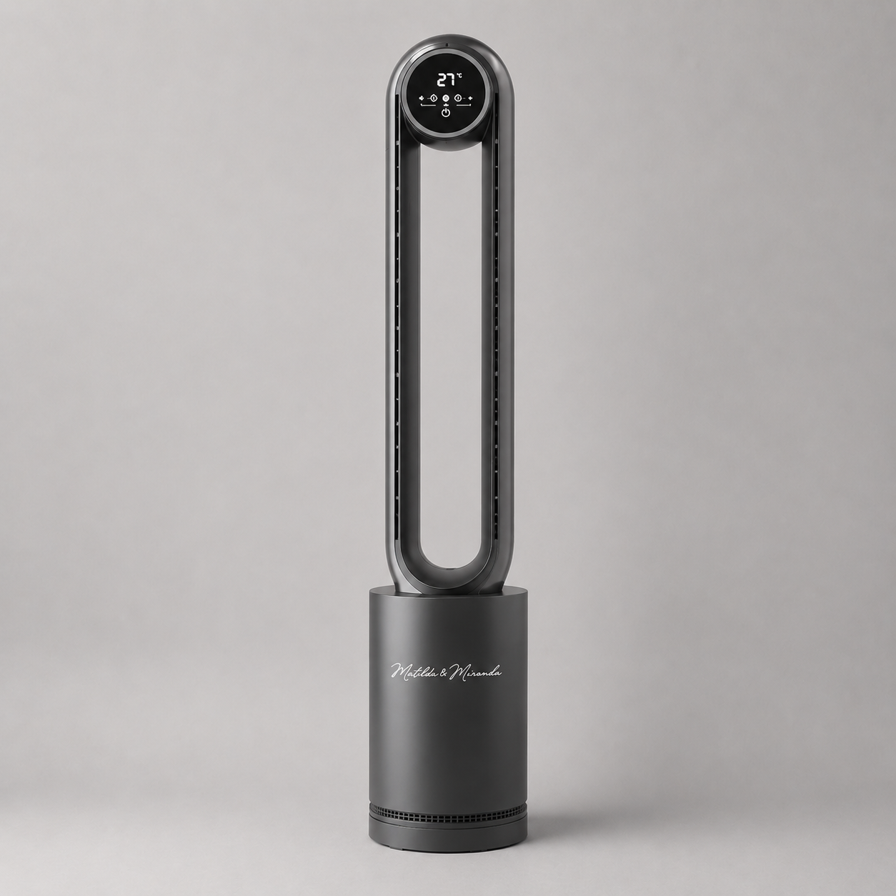 Portable Bladeless Water-Cooled Air Cooler- SPACE GRAY