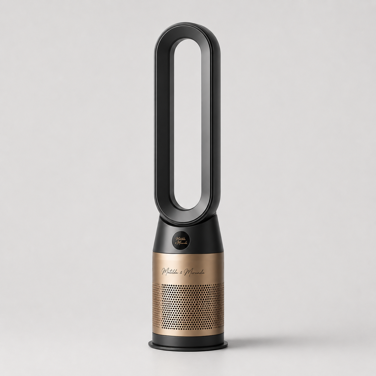 AeroPure Tower | 42" Bladeless Cooling & Heating Fan - Brown