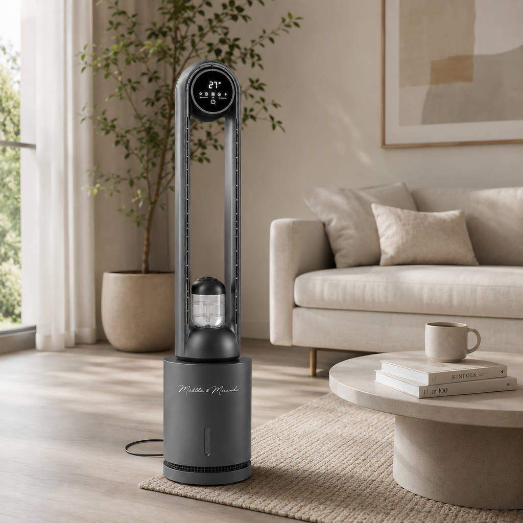 Portable Bladeless Water-Cooled Air Cooler