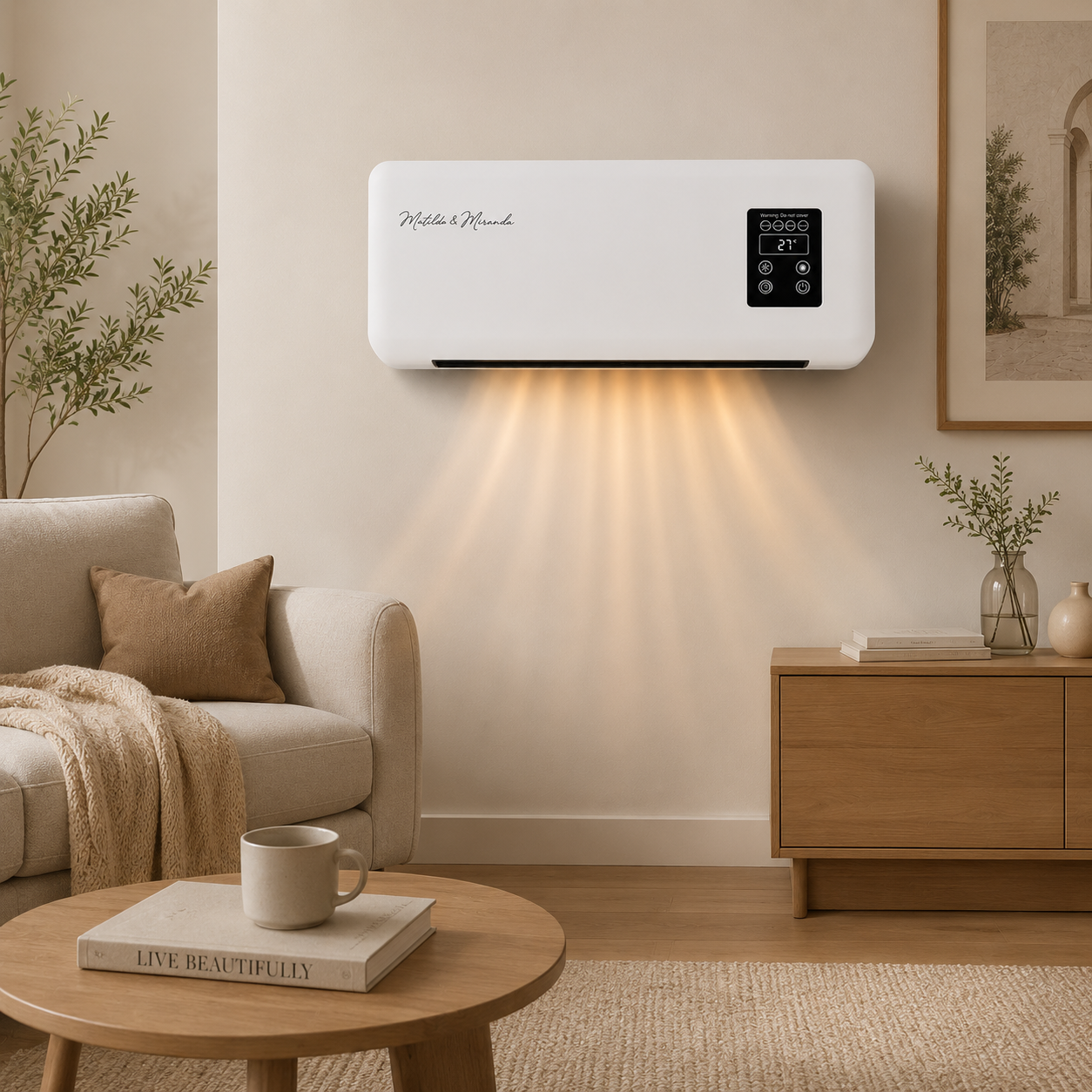 ClimateComfort Pro | Wall-Mounted Air Conditioner & Heater