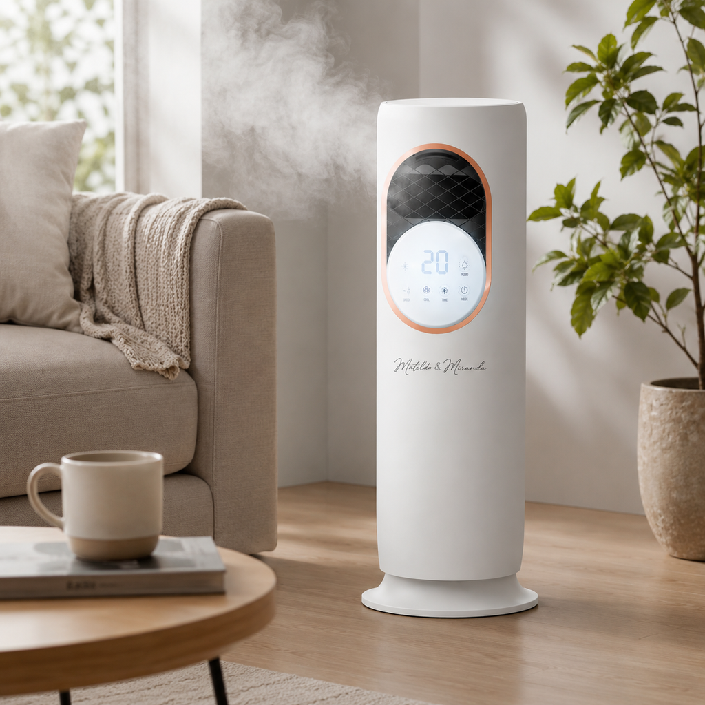 EcoClimate Tower | Portable Air Cooler & Heater