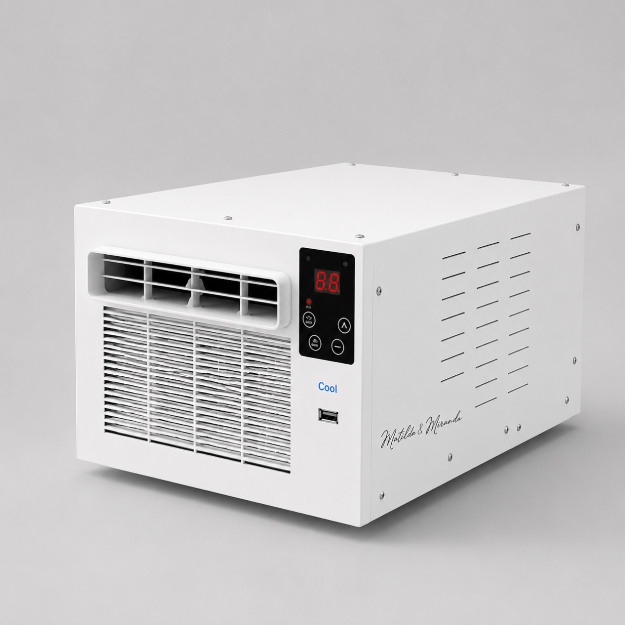 CoolFlow Compact | 280W Portable Air Conditioner