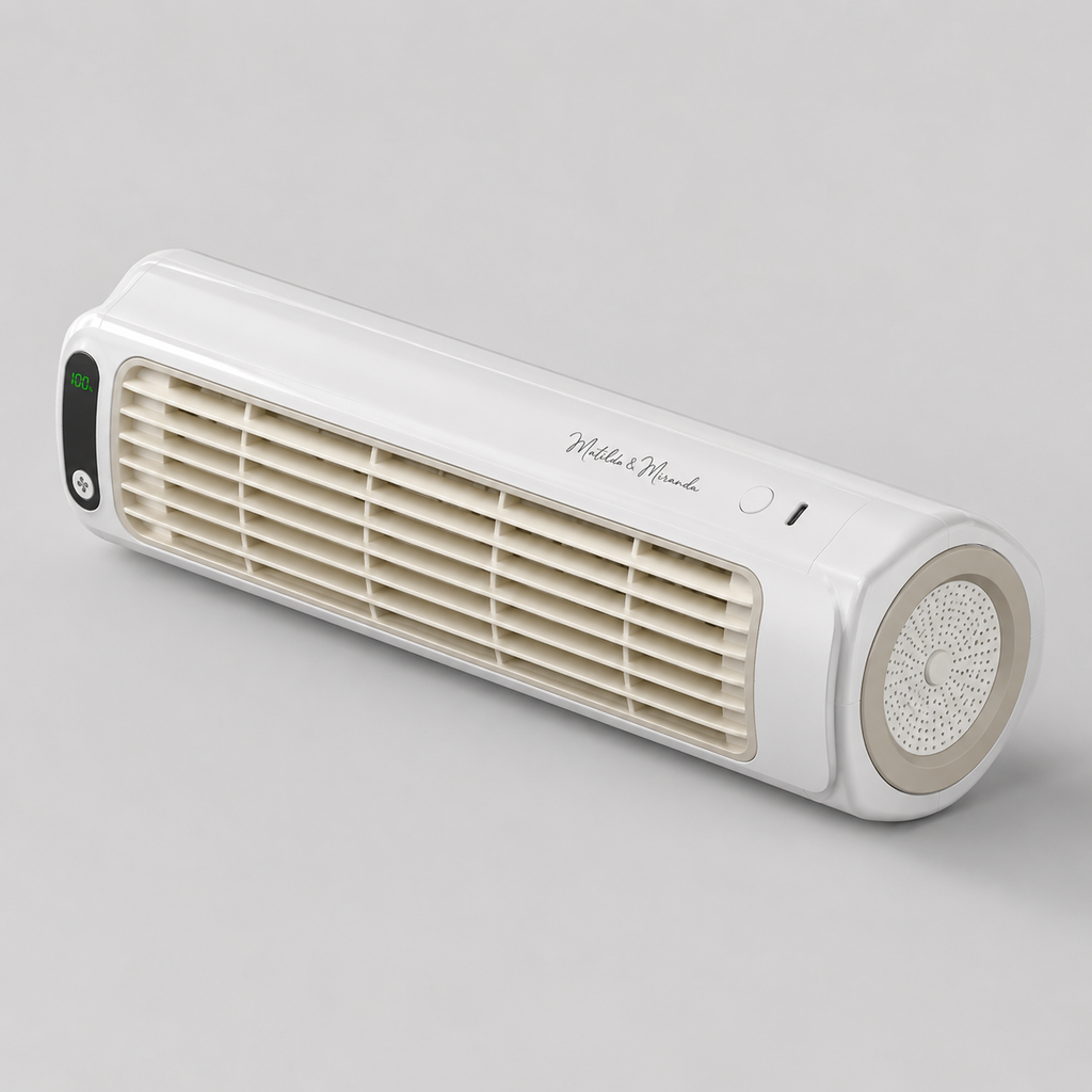 Cooling Ace | Portable Wall-Mounted Air Cooling Fan - WHITE