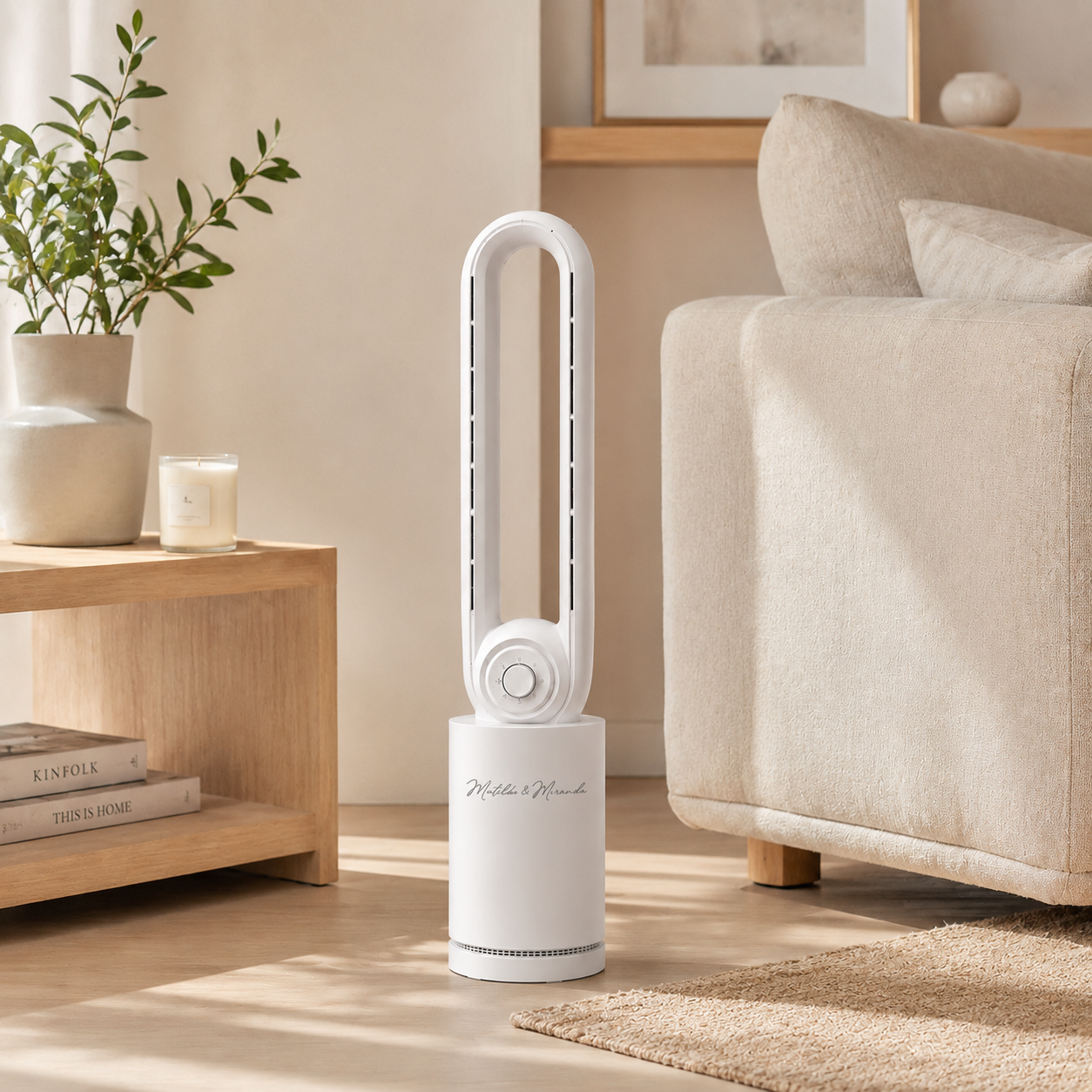 Portable Bladeless Evaporative Air Cooler