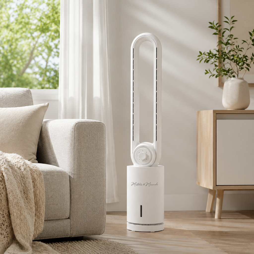 Portable Bladeless Water-Cooled Air Cooler
