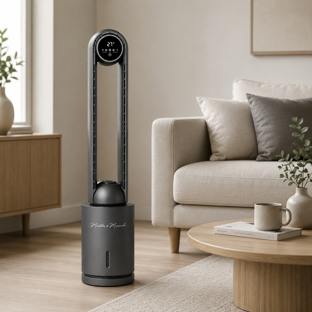 Refroidisseur d'air portable sans pales à eau