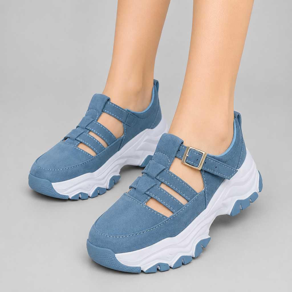 Harper | Buckle Thick-Soled Sports Sandals