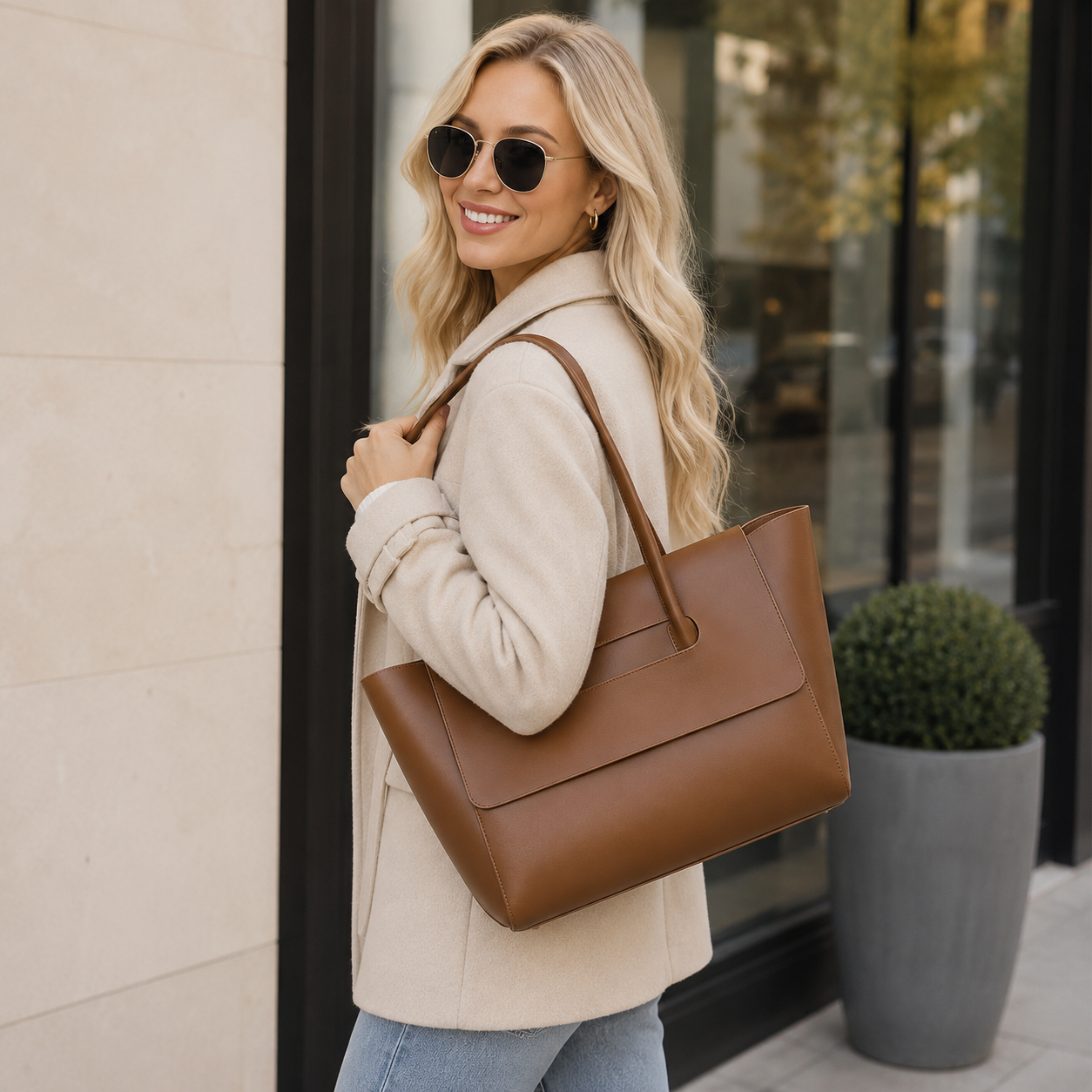 Charlotte | Timeless Retro Tote Bag