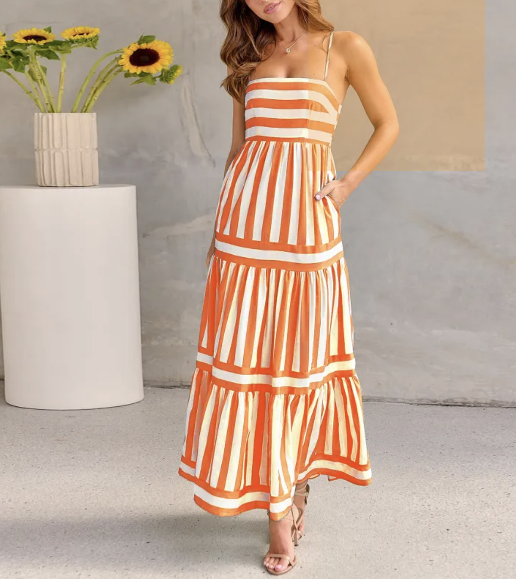 Jennifer | Square Neck Backless Dresses